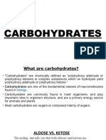 Lesson 2 Carbohydrates