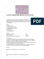 Contagem de Reticulócitos