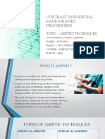 Contrast and Special Radiographic Procedures: Topic - Aseptic Techniques