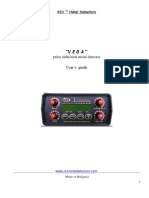 "VEGA": Pulse Induction Metal Detector User's Guide