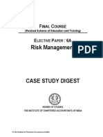 Risk Management: Inal Ourse