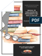 Manual de Habilidades Del Pensamiento Del Adulto Mayor