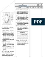 PET - Precarga de Piñón de Diferencial