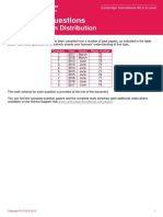 Past Paper Questions: 6.1 The Poisson Distribution