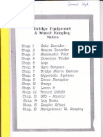 Bridge Equipment & Watchkeeping Notes