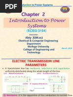 Introduction To Power Systems: (ECEG-3154)