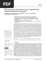 How Far Are Non-Viral Vectors To Come of Age and R