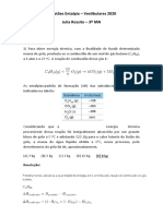 Questões Com Resolução Entalpia