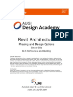 S4-5 Revit Architecture - Phasing and Design Options