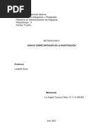 Ensayo Sobre Los Metodos Cuantitativos, Cualitativos y Mixto