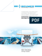 BEUMER-2D E Tray Sorter With Contactless Energy Supply