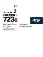 Precor 723e Manual-English