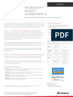 Microsoft CSP Vs Ea Data Sheet