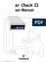 User Manual: Chipper Check II