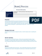 Business Process Template