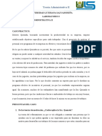 Caso Práctico 2 de La Materia Teoria Administrativa