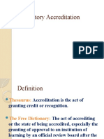 Importance of Accreditation