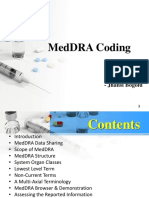 Meddra Coding: - Jhansi Bogolu