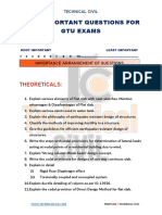 DRCS Important Questions For Gtu Exams