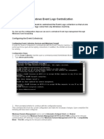 Windows Event Logs Centralization