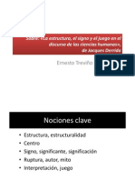 Sobre La Estructura, El Signo y El Juego en El Discurso de Las Ciencias Humanas