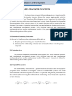 Unit 2: Transfer Function: Preface