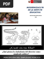 Modernización de La Gestión Educativa