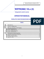 Powertronic V5.X (2) : Operator Manual