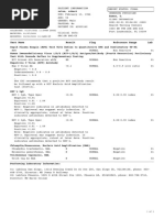 Test Name Result Flag Reference Range Lab: Patient Information