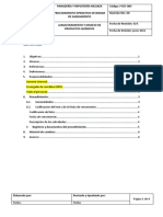 Procedimiento Almacenamiento y Manejo de Productos Químicos