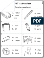 Y1 Unit 1 Topical PBD Quiz