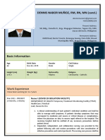 Dennis N. Muñoz CV