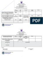 Department of Education: Accomplishment Report in Araling Panlipunan