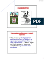 Bioaccumulation: Bioaccumulation of Substances by Aquatic Organisms