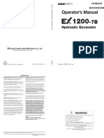 EX1200 7B - ENMKAB 1 1 Operators Manual