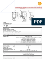 Please Note The Wiring of The Sensor and The Sockets (See Data Sheet) As For 8-Pole Sockets The Core Colours Are Not Standardised