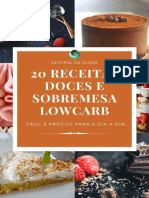 20 Receitas de Doces e Sobremes - Paula Carneiro