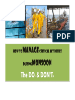 Manage Monsoon: The DO & Don'T