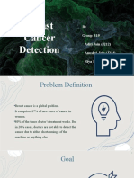 Breast Cancer Detection: by Group R19 Aditi Jain (J212) Anushri Jain (J214) Riya Lashkary (J219)