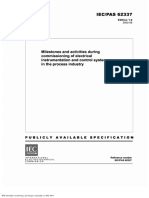 1 IEC 62337 - MILLISTONES COMMISSIONING Plan