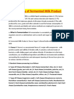 Microbiology of Fermented Milk Product Ass Bscag4