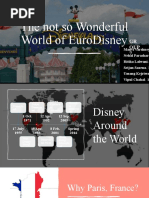 The Not So Wonderful World of Eurodisney: GR Oup 7