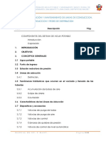 Expediente Tecnico de OPERACION Y MANTENIMIENTO de Lineas de Conduccion, Aduccion y Redes de Distribucion