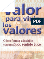 Valor para Vivir Los Valores