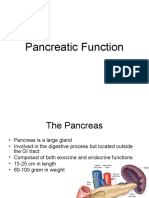 Pancreas Function Mazen