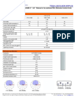 Tdqh-182018De-65Pv02: Xxpol 1710 2170Mhz×2 65° 18dbi 0° 10° Manual or by Optional Rcu (Remote Control Unit) Antenna