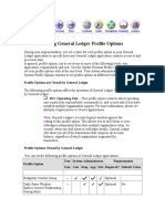 GL Profile Options