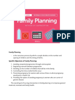 Compilation of Family Planning