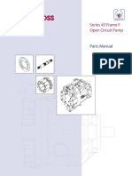 Series 45 Frame F Open Circuit Pump: Parts Manual