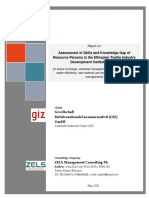 Report On Assessment of Skill and Knowledge Gap at ETIDI (Final Draft)